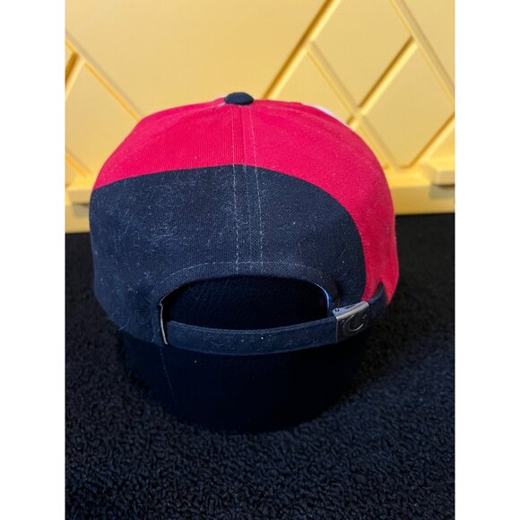 Vintage Chapel Hill Racing Strapback Cap Red/Black/White M3 - Picture 2 of 4